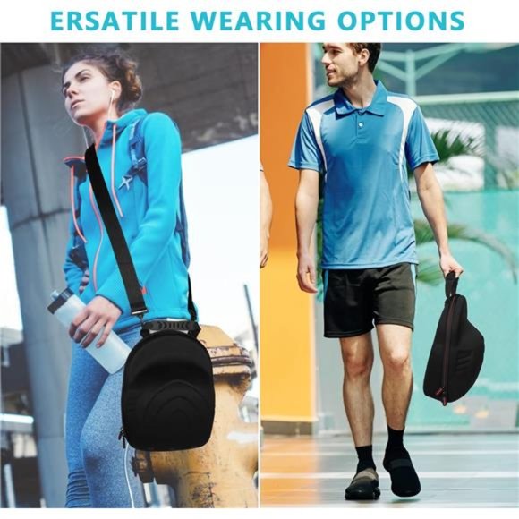 Hard Hat Case for Baseball Caps,Hat Carrier Travel Case with Black Baseball Cap - Picture 7 of 7